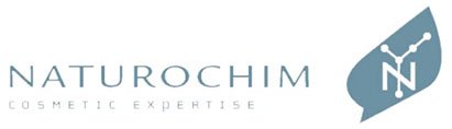 Its a logo of Naturochim cosmetic expertise in blue