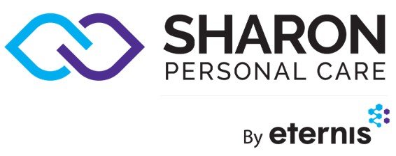 Image shows logo of Sharon Personal Care
